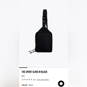NEW without tag - BEIS The Sport Sling
IN BLACK